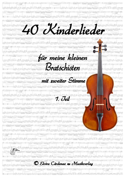 40 Kinderlieder für Bratsche<br>ISMN 979-0-7003-4207-4